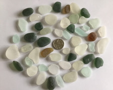 Oryginalne szkło morskie Seaham - 50 sztuk