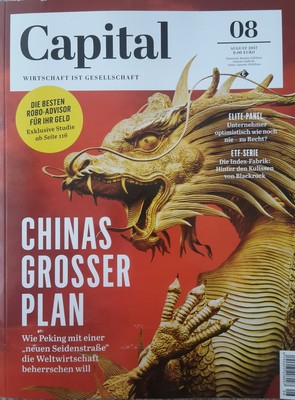 Capital Heft 8 17 August ungelesen - Chinas grosser Plan