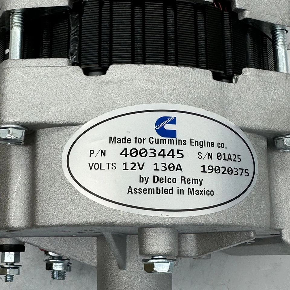 Alternator 4003445 fits for Cummins Engine ISM11 QSM11 6C8.3 12V 400-3445 - Imagem 3 de 4