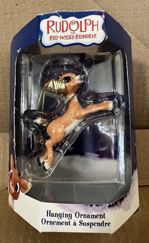 Clarice Reh Hirsch Ornament Rudolph das Rentier mit der roten Nase Enesco Rudolph Co. 2003