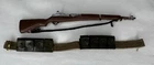 GI Joe M-1 Rifle With Strap and Cartridge Ammo Belt Original Hasbro Hong Kong