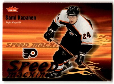 Sami Kapanen 2006-07 Fleer Speed Machines #SM19 Philadelphia Flyers