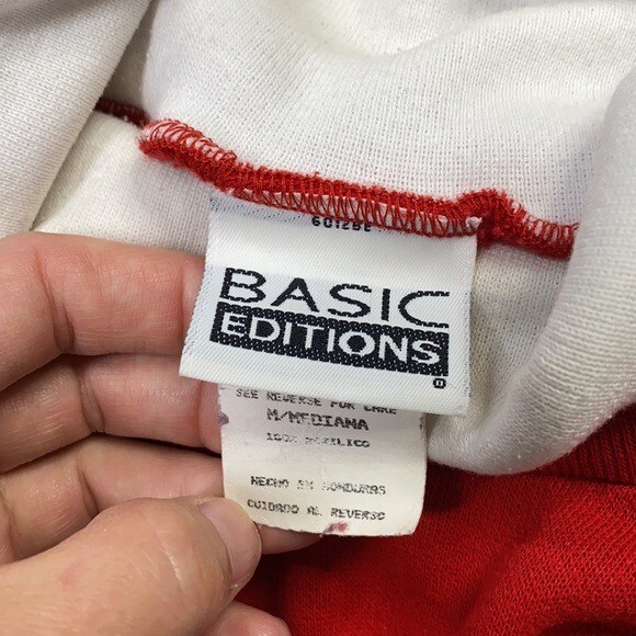 Vintage Basic Editions Bird Turtleneck Sweatshirt… - image 3