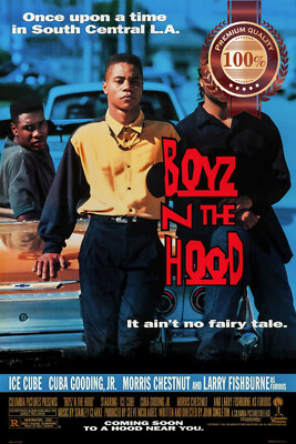 BOYZ N THE HOOD 1991 90s OFFICIAL ORIGINAL CINEMA MOVIE PRINT