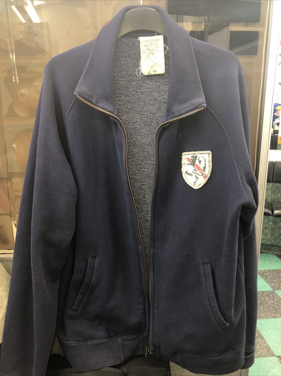 Polo RalphLauren｜JACKETS (710907548002) Polo Ralph Lauren Double-Knit Zip Front Track Jacket | Dillard's