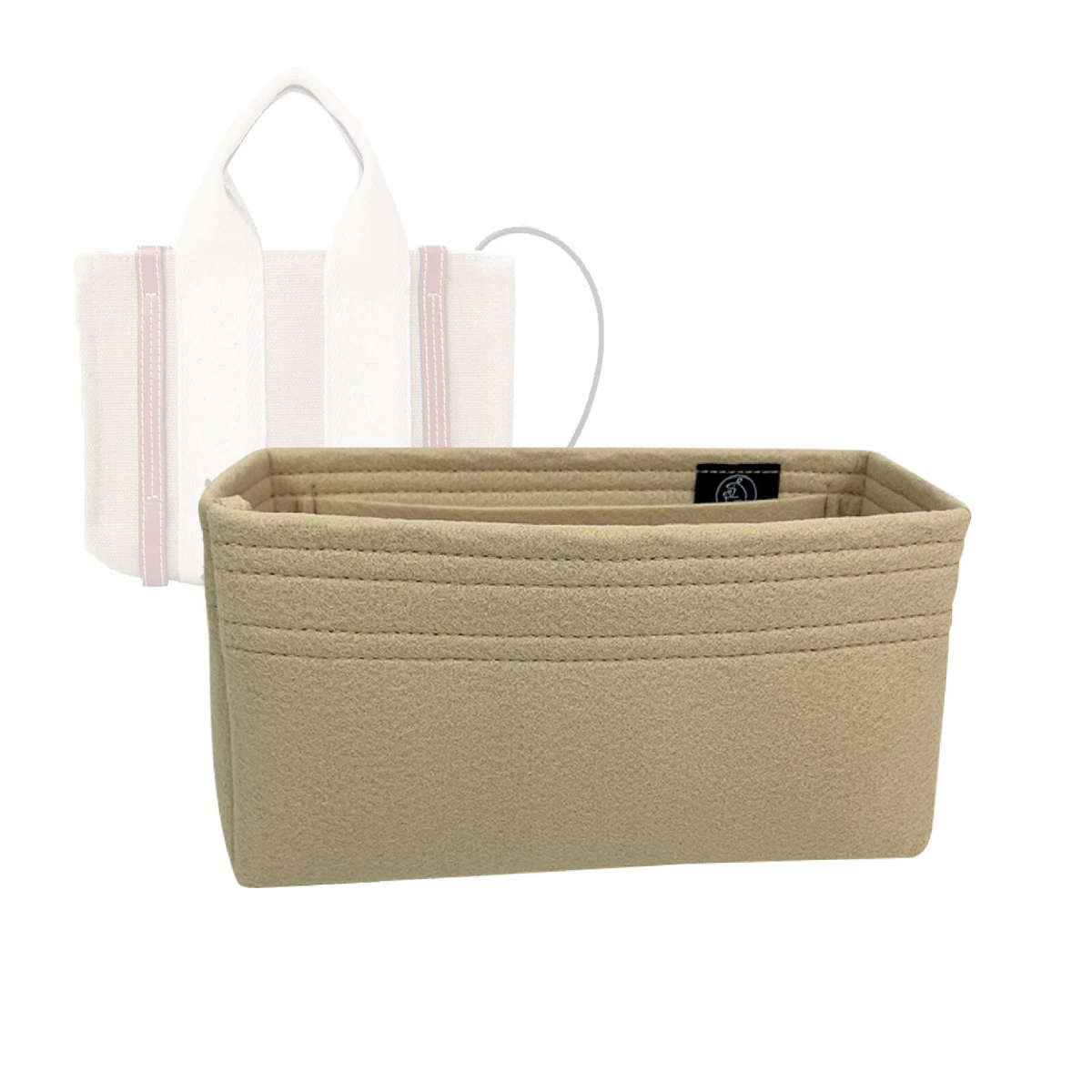 Bag Organizer for Chloe Woody Tote Mini (Cotton Canvas) [Zoomoni/20 Colors]