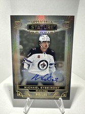 2022-23 Upper Deck Stature Rookie Auto /199 Hockey SP  Michael Eyssimont