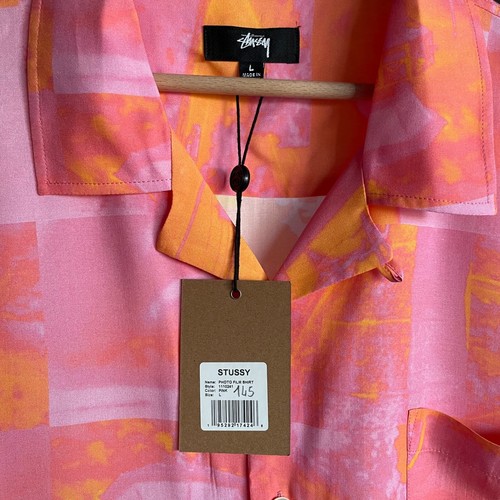 Stussy Photo Film SS Viscose Shirt Pink - Brand New - Size L - Imagen 4 de 10