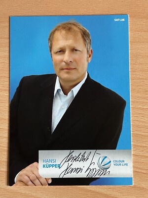 Hansi Küpper autograph card original signed #S5176