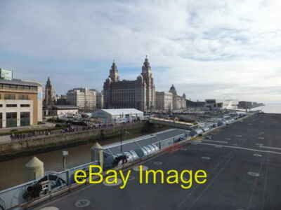 Photo 6x4 The Three Iconic buildings as viewed from H.M.S. Illustrious Gi c2013