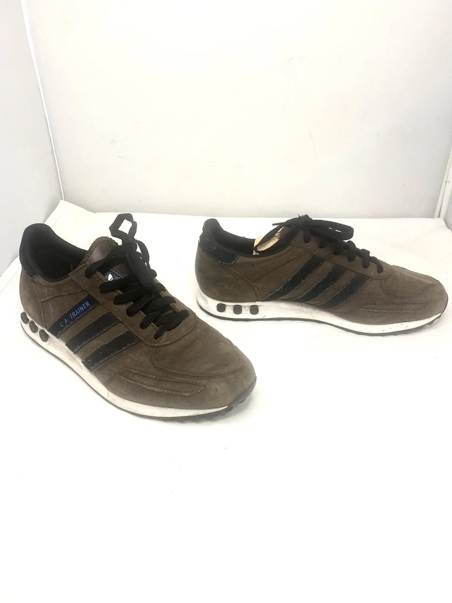 Adidas trainer top in pelle