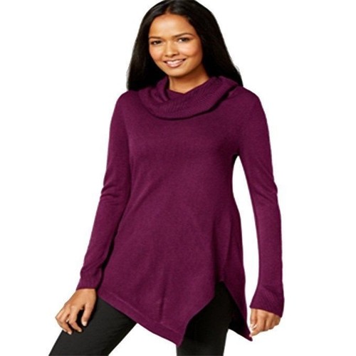 asymmetrical tunic sweater