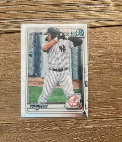 2020 Bowman Draft Chrome Prospects Jasson Dominguez BD-151 New York Yankees