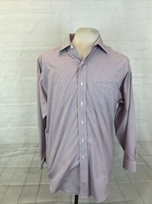 Brooks Brothers Mens Red Check Non Iron Cotton Dress Shirt 16 33 125