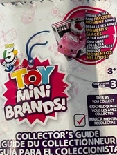 *SERIES 3 Toys Series  Zuru 5 Surprise Mini Brands You PICK*