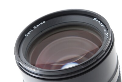 ☆美品【CONTAX】Carl Zeiss Sonnar 210mm F4 T* CONTAX CARL ZEISS SONNAR 210MM F4 T 645 MEDIUM FORMAT CAMERA