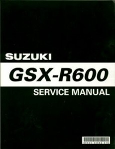 2001-2003 Suzuki GSX-R600 Service Manual : 99500-35082-01E | eBay