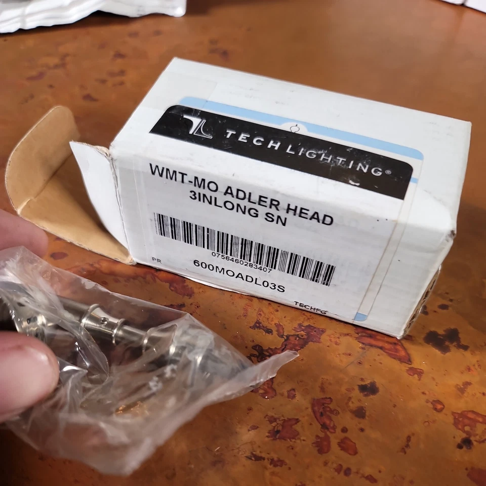 Tech Lighting 600MOADL03S MO Adler 1 Light 12V Satin Nickel Low-Voltage Head 3" - Image 4 of 4