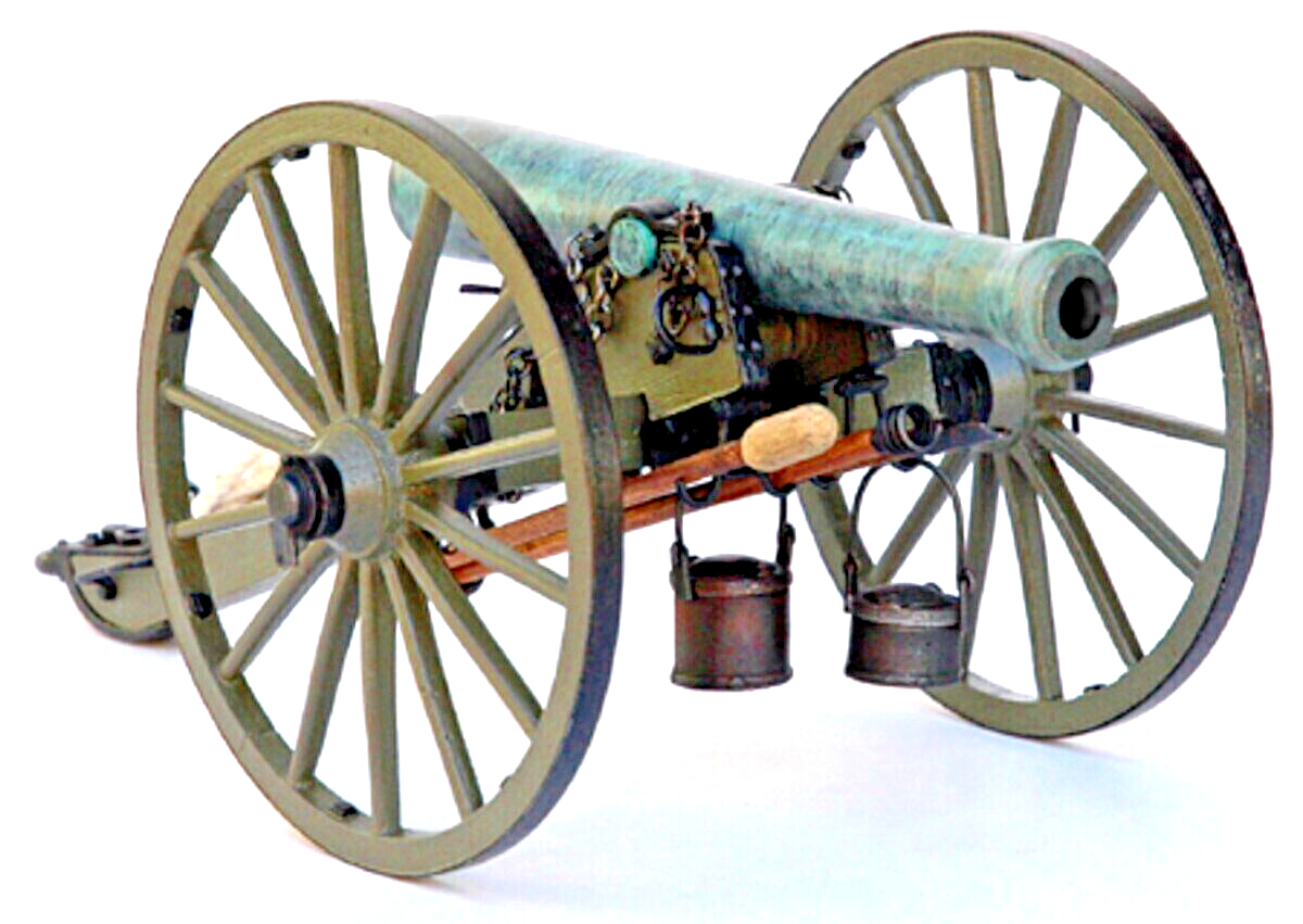 Guns of History by Model Shipways 1/16 Napoleon 12 pdr Cannon. Model