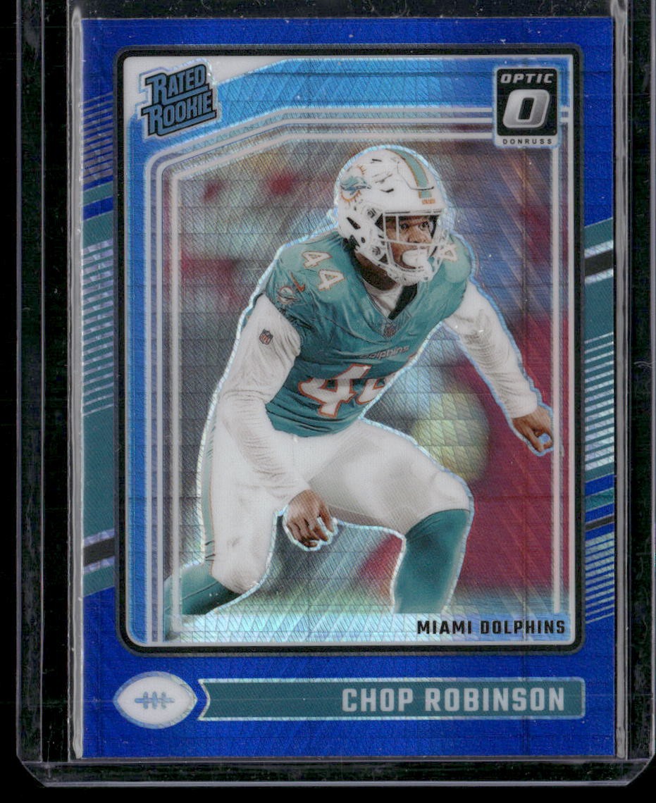 2024 Donruss Optic #219 Chop Robinson Blue Hyper
