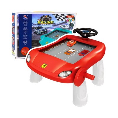 Fahrsimulator Handbuch Lerntisch Rot