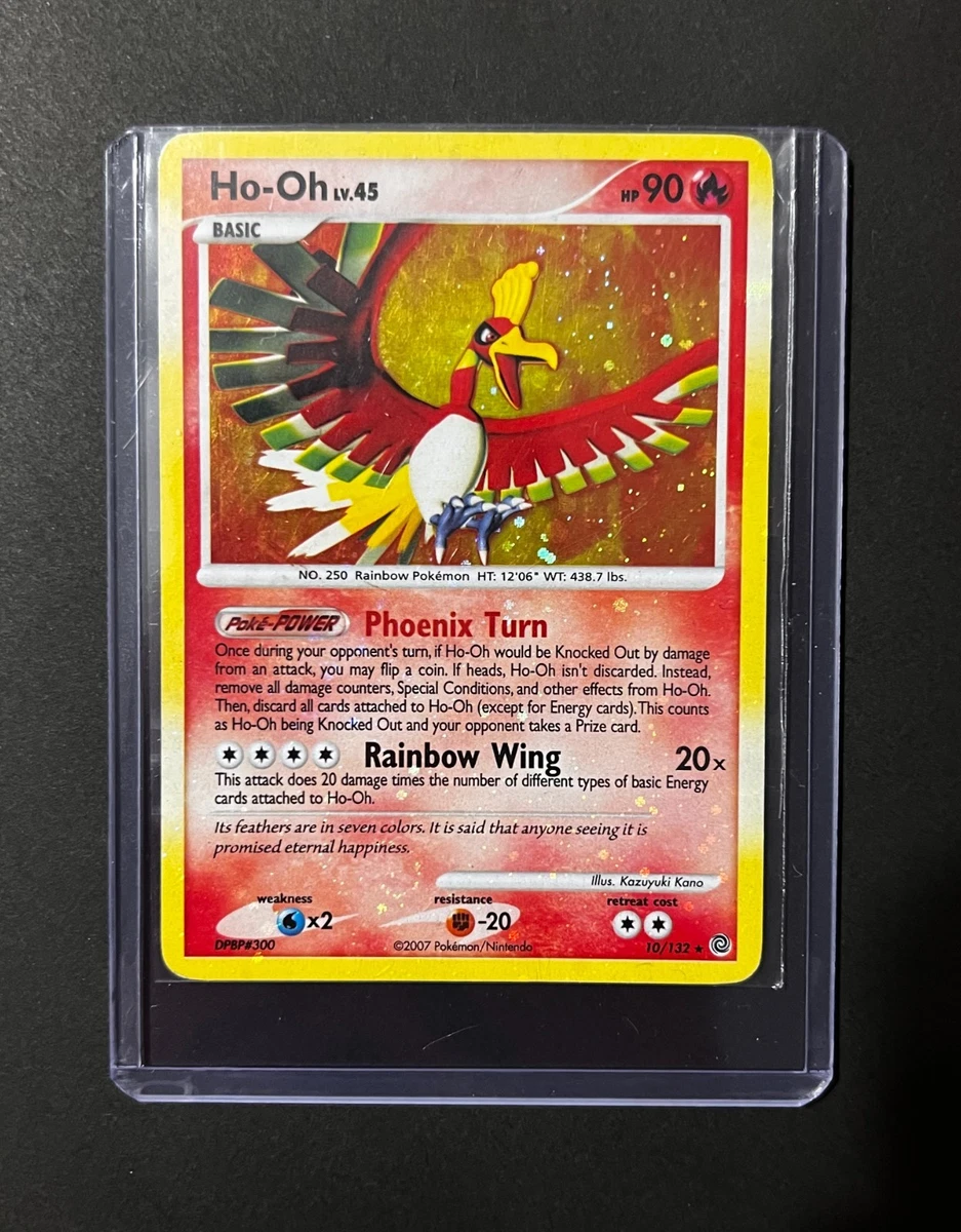 Ho-Oh Pokémon TCG Secret Wonders Individual Collectible Card Game