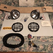 Vintage Kc Lights 6 Stainless Driving Lights Off Road 4x4 Truck New Kit Spot Vintage Kc Lights 6 Stainless Driving Lights Off Road 4x4 Truck New Kit Spot