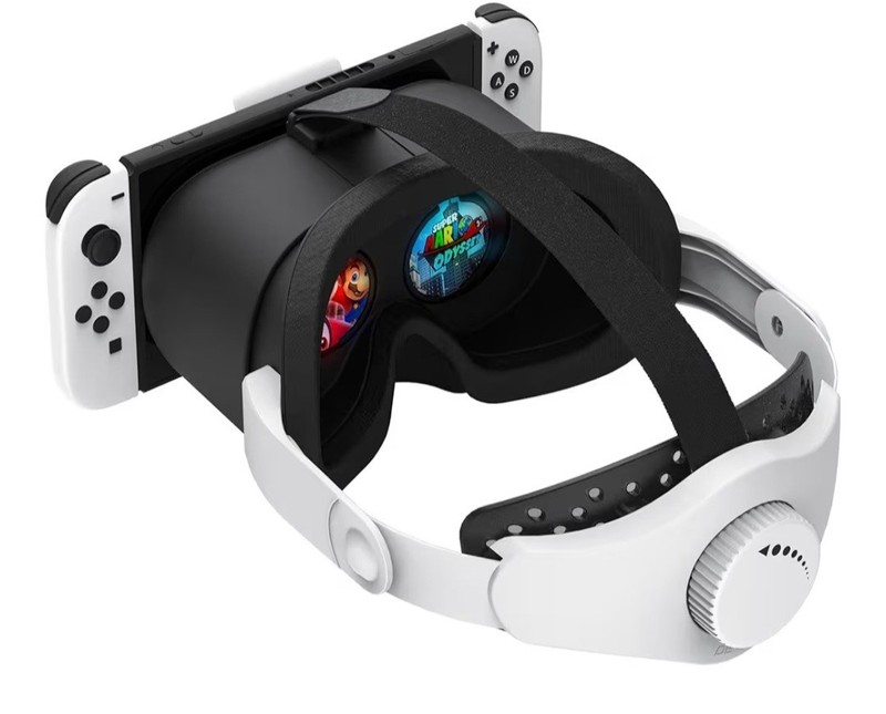 DEVASO Upgraded Adjustable VR Headset for Nintendo Switch & Switch OLED Model