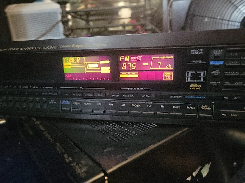 罕见 JVC RX-8V 立体声接收器 FM/AM 石英锁 控制 RX-8V  — 第 2/4 张图片