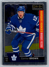 16/17 OPC Platinum Toronto Maple Leafs Connor Brown Rookies RC card #175