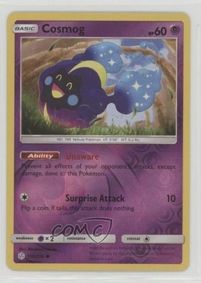 Cosmog Reverse Foil Pokémon Sun & Moon Cosmic Eclipse #100