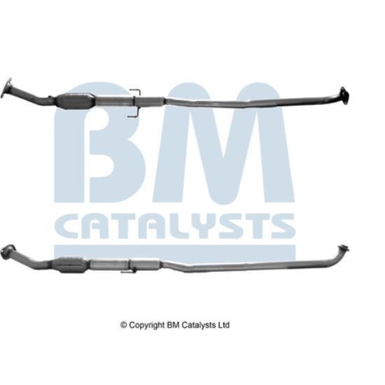 BM Catalysts Katalysator Up To Euro 4 FüR Toyota Corolla Verso Zer_ Zze_ R1_-image