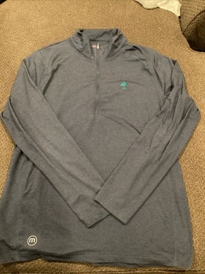 Cedarbrook Golf Club Travis Mathew 1/4 Zip Mens L Excellent Condition 