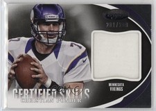 2013 Certified Certified Skills Materials 201/299 Christian Ponder #7 1u6