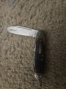 WESTERN CAMP KNIFE #901 USED     BRT