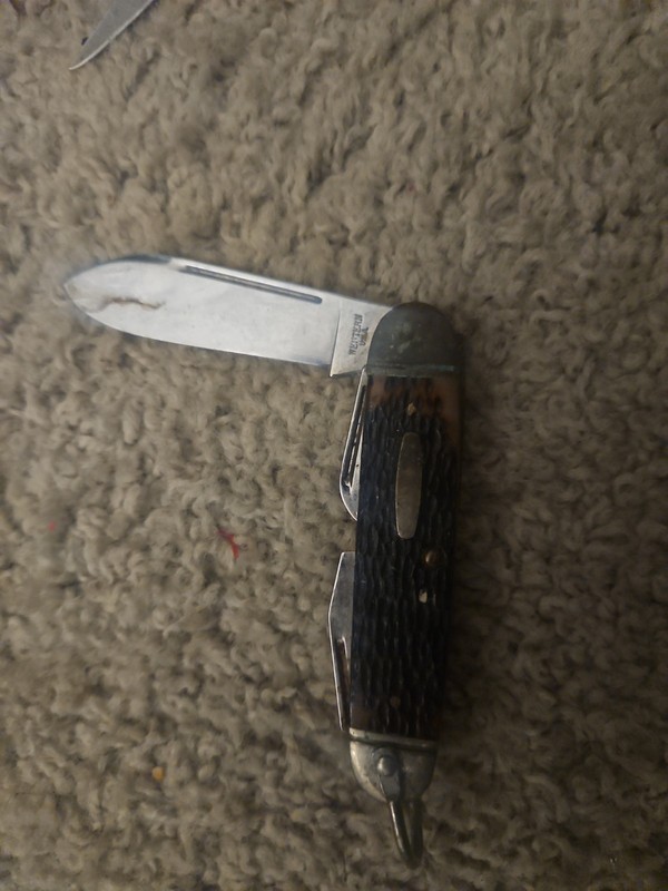 WESTERN CAMP KNIFE #901 USED     BRT