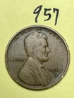 1910-S LINCOLN WHEAT CENT, low mintage date, "Fine" condition #957