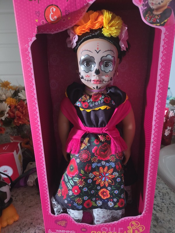 Our Generation Esperanza 18" Special Edition Dia De Los Muertos  Doll New