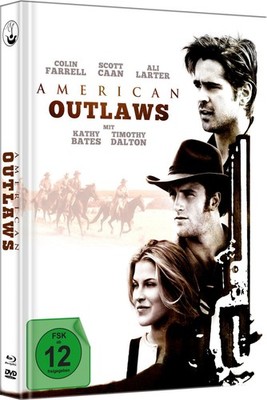 American Outlaws - Jesse James (2001)[Blu-ray & DVD Mediabook/Neu/OVP]C. Farrell