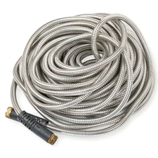 Kings County Tools Stainless Steel Hose - Kink Proof 75 Foot Garden Hose