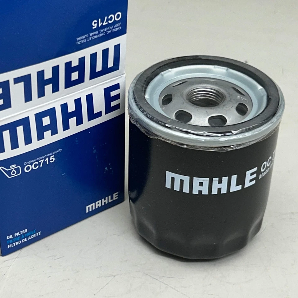 Pieza de repuesto de filtro de aceite MAHLE para Chevy y GMC OC715 Foto 2 de 4