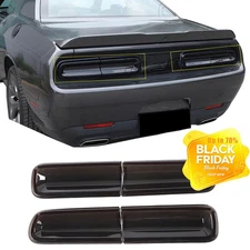 Taillight Lamp Shell Cover Trim Decoration Accessories For Dodge Challenger 15+