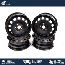 4x 16 Zoll Stahlfelgen Satz Skoda VW Skoda Audi 6Jx ET ET50 5x112 8P0601027