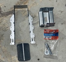 Simpson Strong Tie 4 by 4 Post Base, Trubolt Wedge Anchor, Joist Hanger, L angle