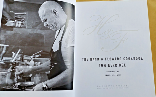 Tom Kerridge The Hand and Flowers Cookbook Hardcover 24 hour UK dispatch - Picture 2 of 12