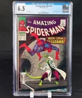 Amazing Spider-Man #44 CGC 6.5 FN+ 2nd App of Lizard Romita Cover Marvel 1967