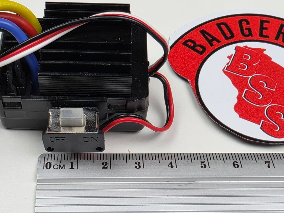 Hobbywing ESC WP-1040 Brushed 3s LiPo 40A Rochobby Mashigan RedCat RC Crawler - Image 4 of 4