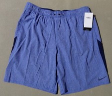 Nike XXL Contend Men's Blue Swim Shorts Elastic Waist NESSA482-473