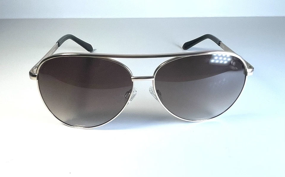 NUEVO QUAY Dorado Grande Aviator Vivienne 35583 Gafas de sol + Estuche Foto 2 de 4