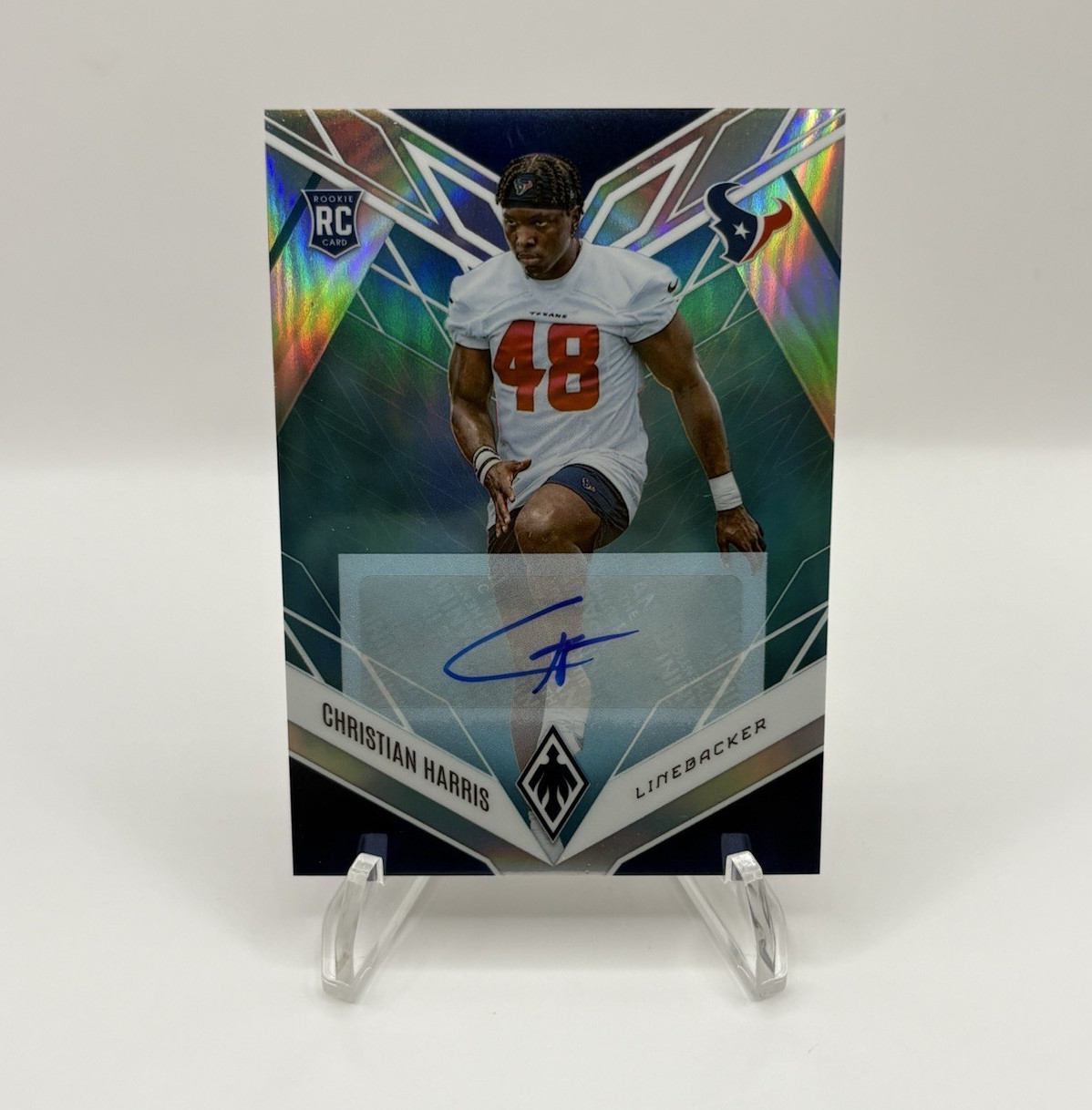 Christian Harris Panini Phoenix #184 Autograph